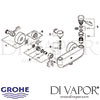 Grohe Eurosmart Cosmopolitan T Self-Closing Shower Mixer Spares